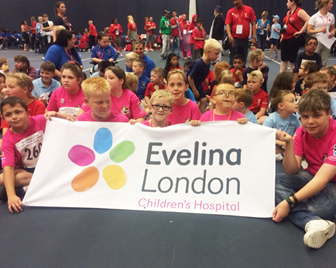 Evelina London at the Transplant Games