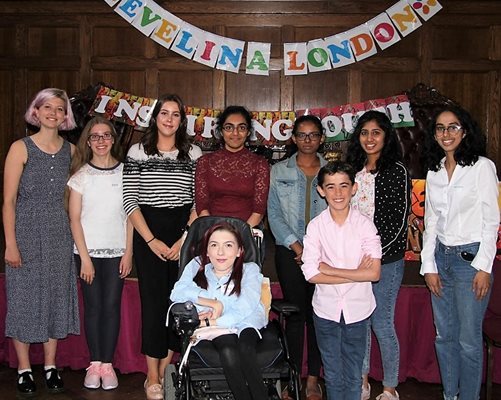 Young people attend the Evelina London Inspiring Youth Conference