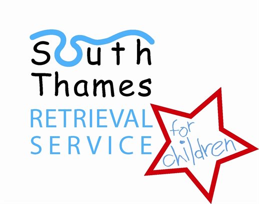 The logo for the South Thames Retrieval Service (STRS).