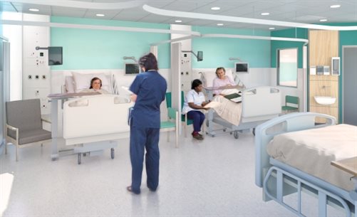 An artist&amp;#39;s impression of the new Emergency Floor