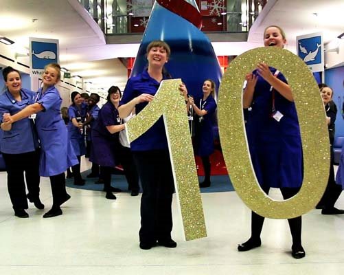 Mountain Ward nurses &amp;#39;do Strictly&amp;#39; at Evelina London