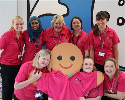 Play specialists at Play in Hospitals Week
