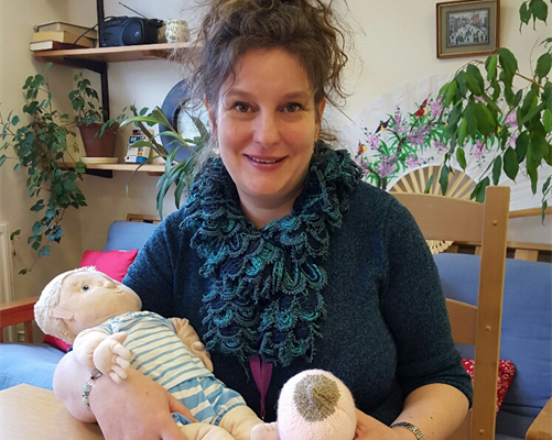 Health visitor Andrea Billington