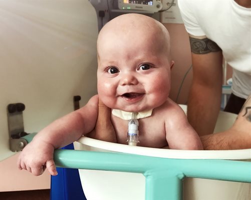 Thomas King smiling at the camera