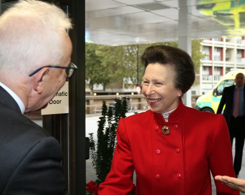 Princess Royal visits emergency department