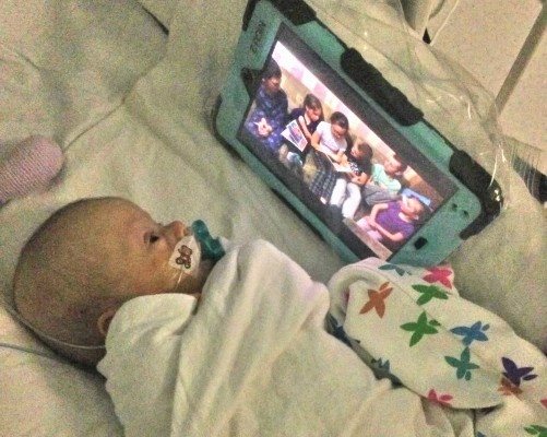 Baby Barbara in the Evelina London neonatal unit