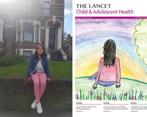 May Lancet cover competition winner Emma Barrancos and her winning entry