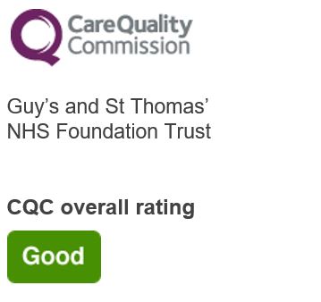 Guy's and St Thomas' NHS Foundation Trust CQC overall rating "good"