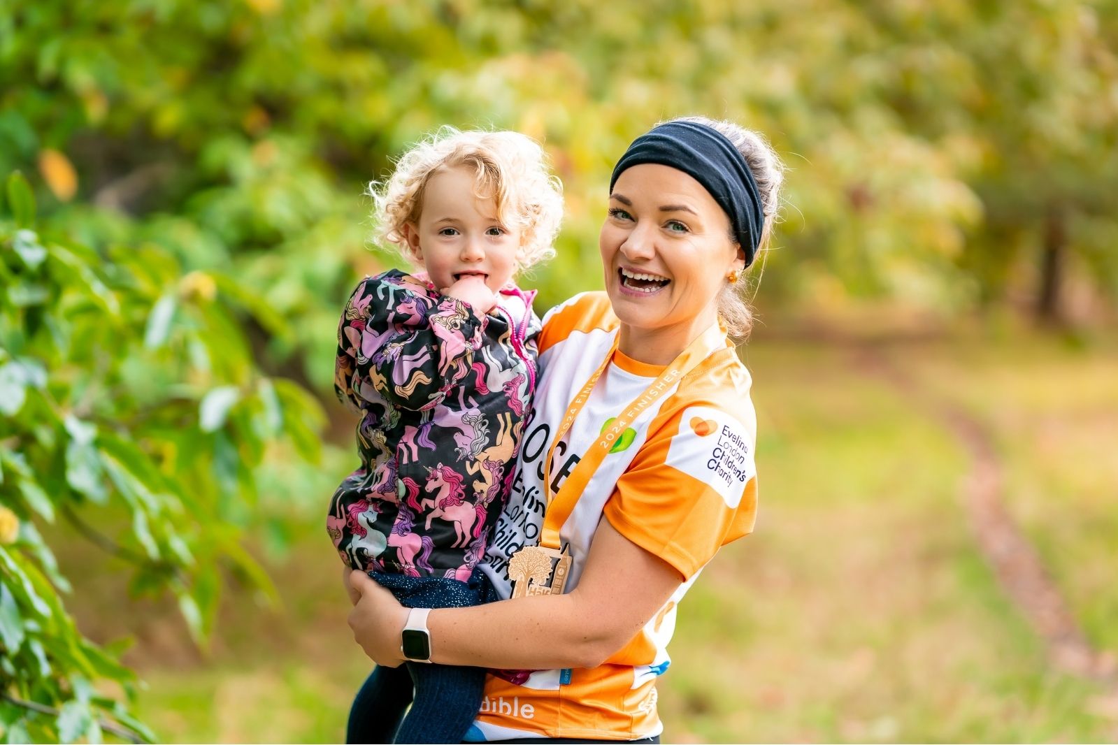 Rose with her daughter Molly at Royal Parks