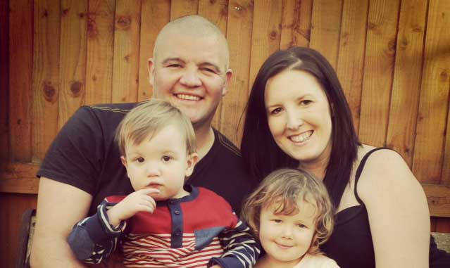 Rachel Davy and family