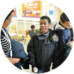 Boy smiling at a CYPHP event