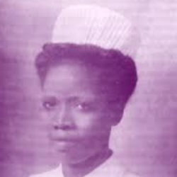 Kofoworola Abeni Pratt in her nursing uniform.