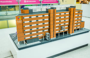The LEGO model of Evelina London hospital