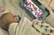 Video messaging helps parents feel close to their premature babies
