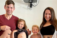 ﻿Parents get feeding tube tattoo to match their children