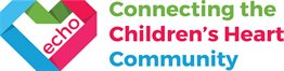 Logo that says ECHO connecting the children's heart community